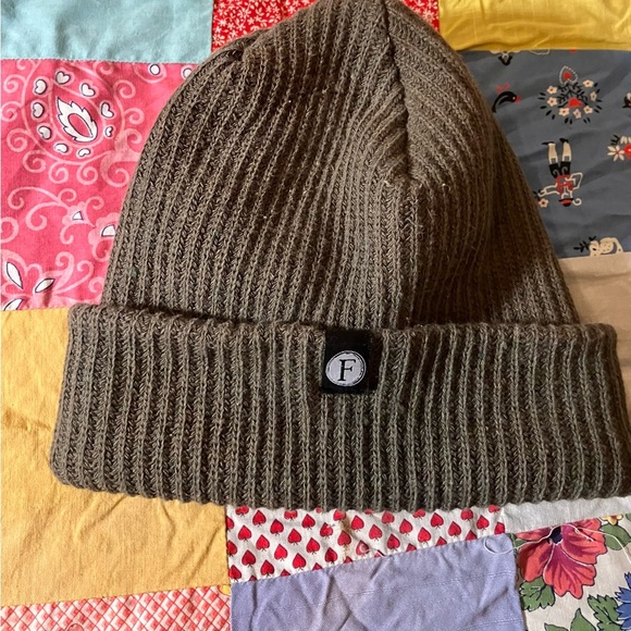 Flipside heavy cotton blend beanie Made in USA - Picture 1 of 7